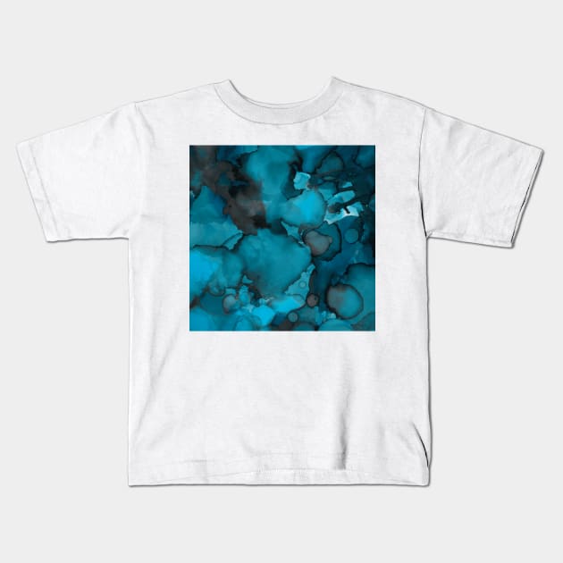 Clouds Kids T-Shirt by NJORDUR